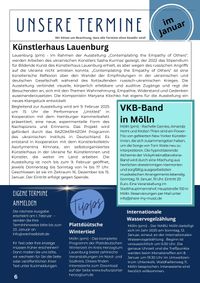 Zeitung neu Magazin Mölln Herzogtum Lauenburg Termine Aktuell